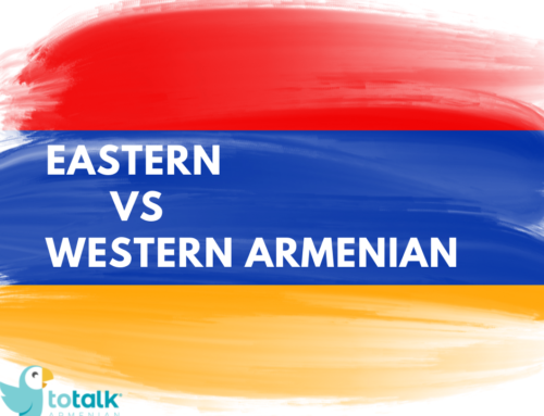 Eastern Armenian vs Western Armenian: What is the main difference?